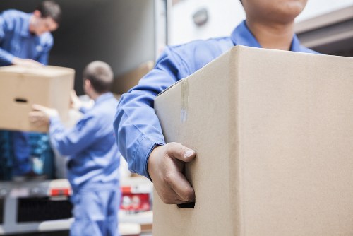 Movers working on a residential move in Hounslow