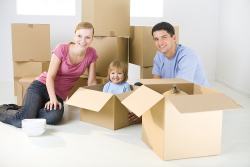 Furniture pick-up team handling bulky household items in Hounslow