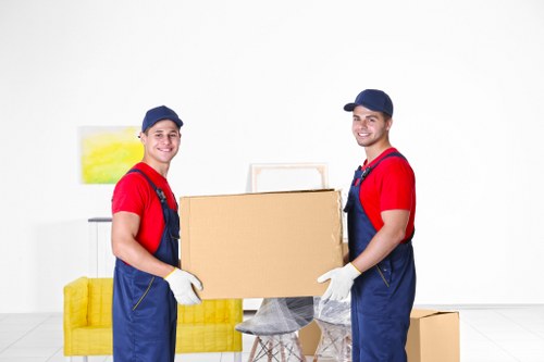 Removal team helping with a house move in Hounslow
