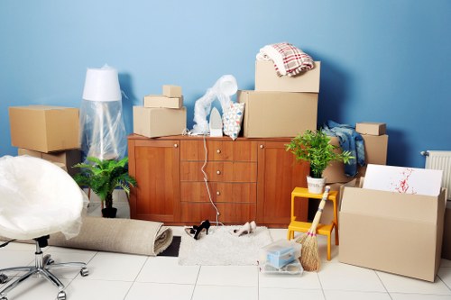 Office furniture removal for a Hounslow business premises