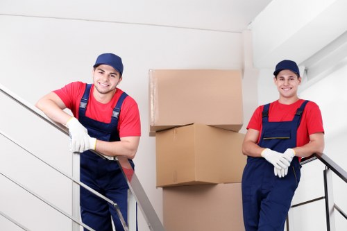 Local removals team loading furniture for a Hounslow move
