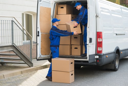 Encrypted online payment screen for Man With A Van Hounslow