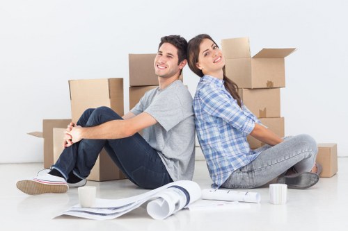 Professional movers handling access challenges in Hounslow flats
