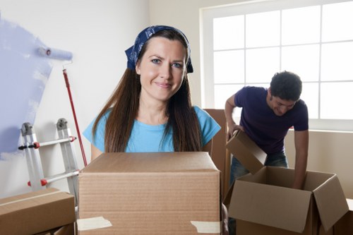Professional van transport service operating under UK terms